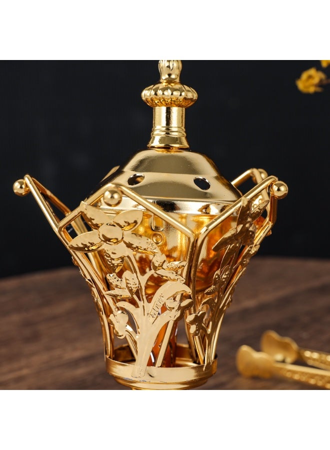 Creative Hollow Metal Incense Burner - Image 3