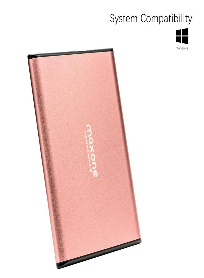 Maxone 500GB Portable External Hard Drives- 2.5 Inch Ultra Slim External Hard Drives USB 3.0 for Laptop,Desktop,Xbox one,PS4,Mac,Chromebook - Image 3