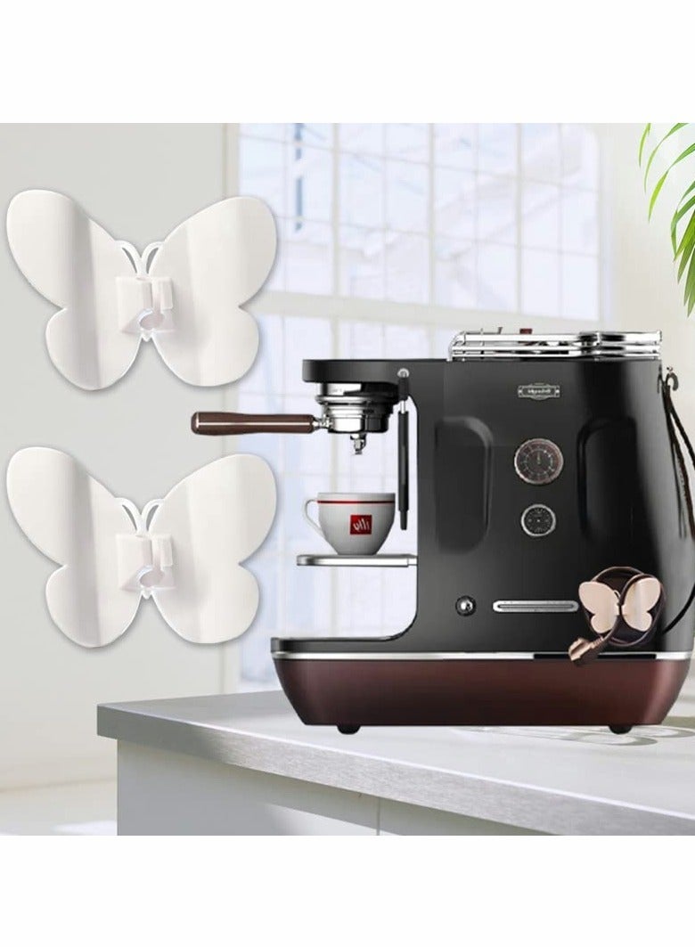 KASTWAVE Cord Holder, 4 Pcs Cord Wrap Butterfly Power Cord Holder, Silicone Cord Keeper, Cord Shortener, Cord Organizer For Kitchen Aid Cable Organizer - Image 4