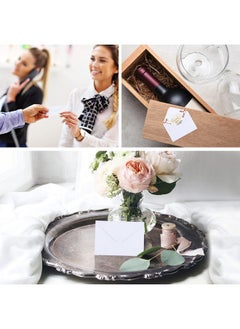 Yahenda 200 Count Mini Gift Card Envelopes Bulk Wedding Pocket Small Paper Envelopes Gift Card Sleeves Greeting Business Card Envelopes Tiny Envelope For Mother'S Day 4 X 2.7 Inch(White)  - Image 4
