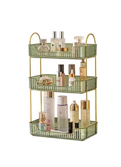 XiuWoo 3-Tier Skincare Organzier Makeup Organization Storage Cosmetics Organizer Lipstick Perfume Cosmetic Skin Care Product Storage Rack Bathroom Corner Shelf Organizer Accessories  - Image 5
