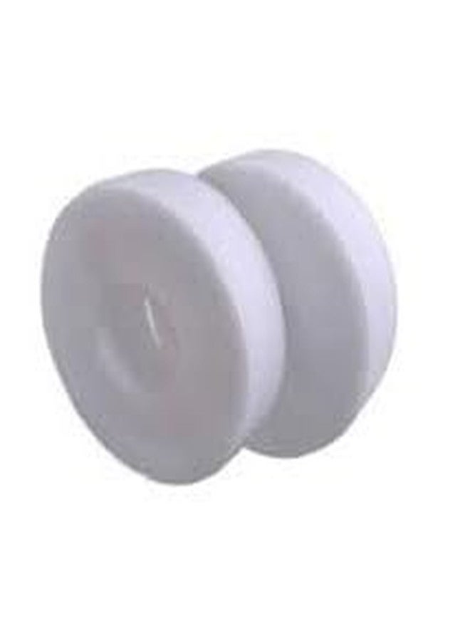 Trendmad Plain Loop and Self Adhesive Hook Tape Roll, Mounting Tape for Picture and window/door frames to fix Mosquito Net (10Ft Hook + 10Ft Loop, White, Width-20mm) - Image 1