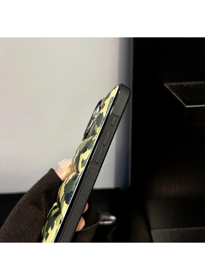 Zaboon Case For iPhone 12 Pro Max Camouflage Eiderdown Airbag Phone Case - Image 5