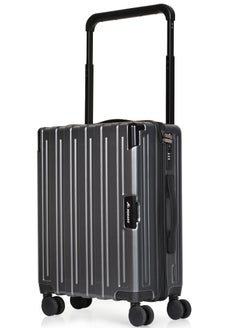 MORANO Lightweight modern Morano travel bag made of hard ABS material Grey Size: 37 cm*22 cm*48 cm  - Image 1