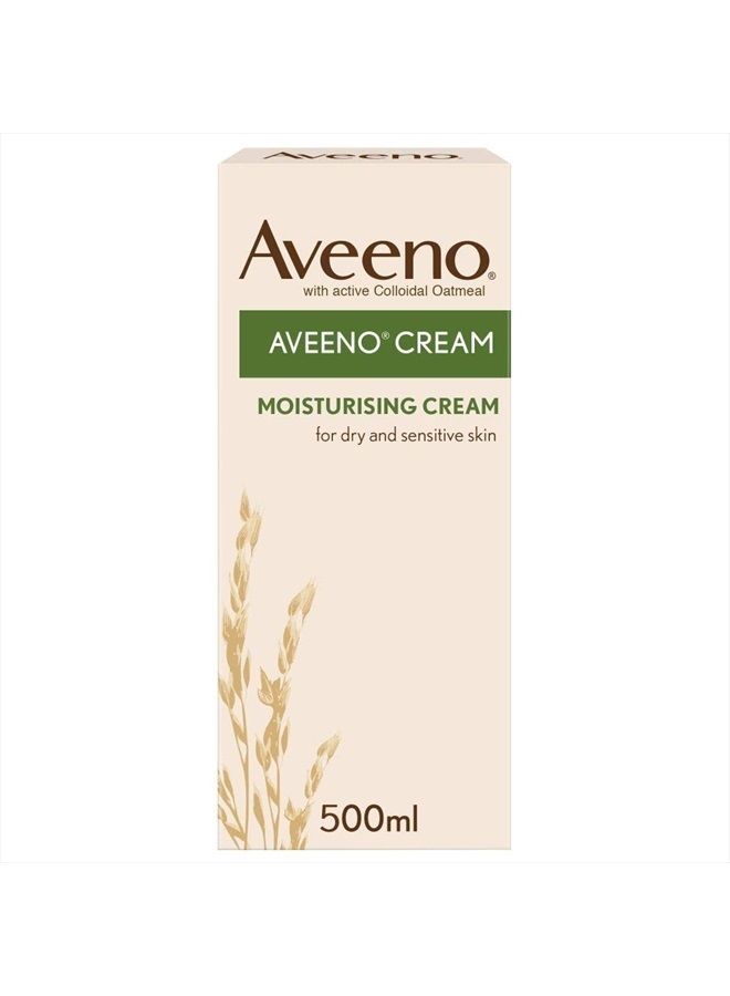 Aveeno Moisturising Cream 500Ml - Image 1