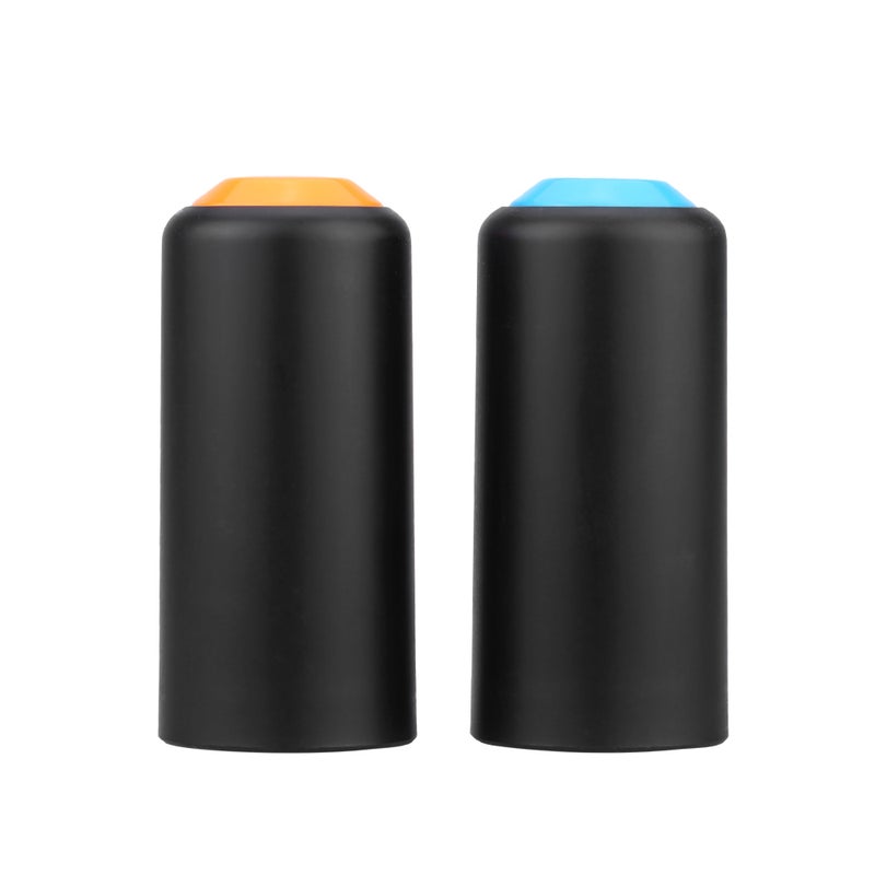 2 Colors Battery Screw On Cap Cup Cover for Shure PGX Wireless Handheld Mic Microphone - Image 2