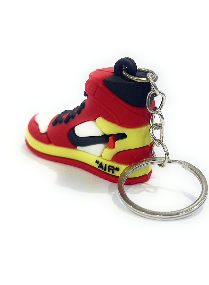 Generic basketball sneaker keychain  in box red  - Image 3