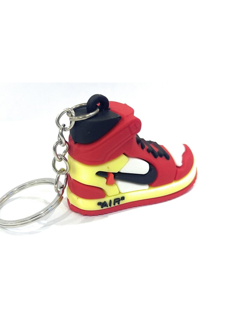 Generic basketball sneaker keychain  in box red  - Image 2
