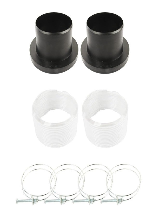O'SKOOL 4" Dust Collection Steel Port, 2 Pack, for 4-inch Magnetic Dust Collection Coupler (Magnetic Port is not Included) - Image 4