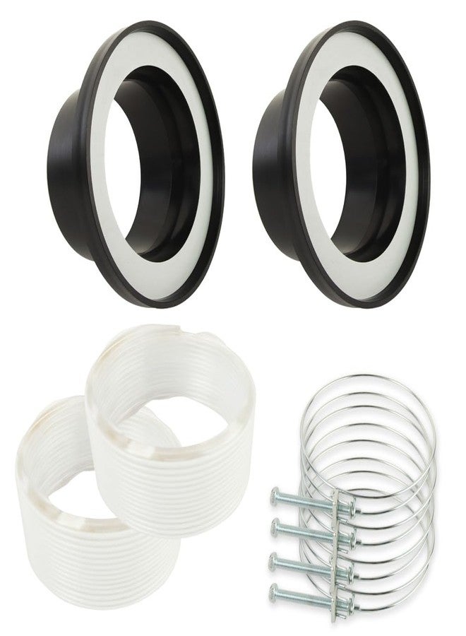 O'SKOOL 4" Dust Collection Steel Port, 2 Pack, for 4-inch Magnetic Dust Collection Coupler (Magnetic Port is not Included) - Image 1