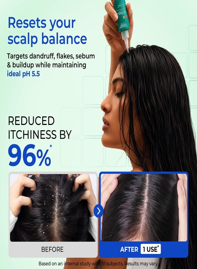 Conscious Chemist Anti-Dandruff Scalp Exfoliator 50ml | Pre-Wash Scalp Treatment for Flakes & Itchy Scalp | Relieves Visible Dandruff | Powered by FlakeShield™ Technology | Suitable for Men & Women - Image 5