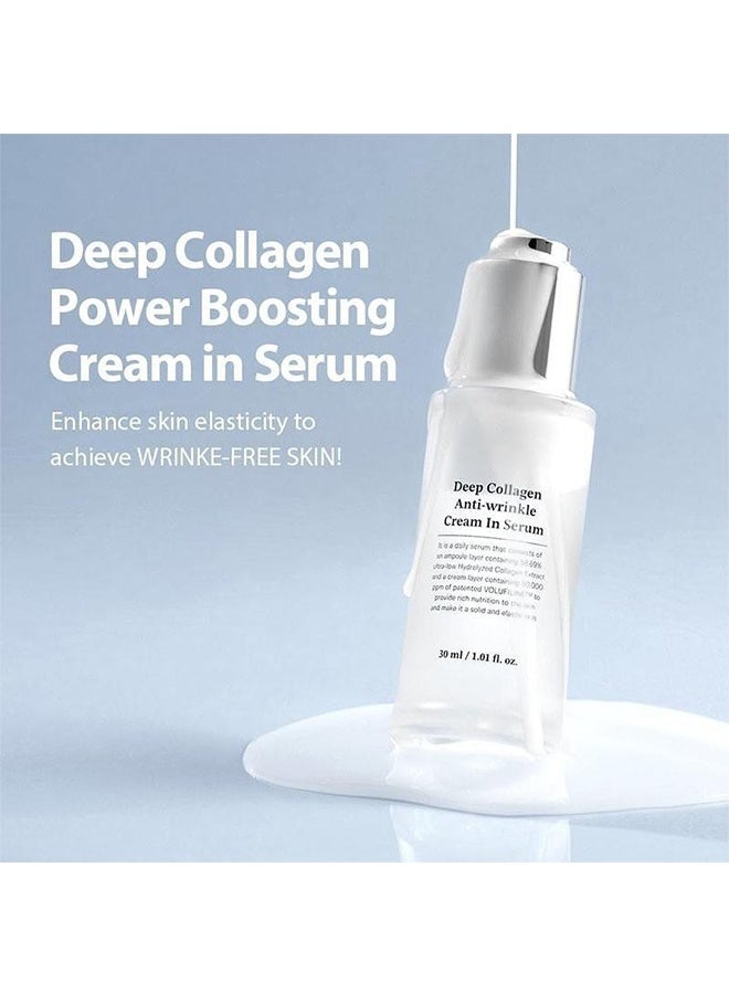 SUNGBOON EDITOR Deep Collagen Anti-wrinkle Cream In Serum - Power Boosting Cream In Serum |Elasticity Improvement | Firming Anti Aging Facial Ampoule Serum | Korean - Image 2