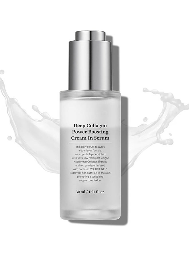 SUNGBOON EDITOR Deep Collagen Anti-wrinkle Cream In Serum - Power Boosting Cream In Serum |Elasticity Improvement | Firming Anti Aging Facial Ampoule Serum | Korean - Image 1