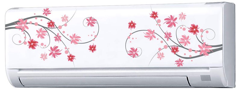 Decopix ac Vinyl Sticker for Fridge Air Conditioner Fit for All ModelsSizesBrands Sm6015 Multicolor Standard - Image 1