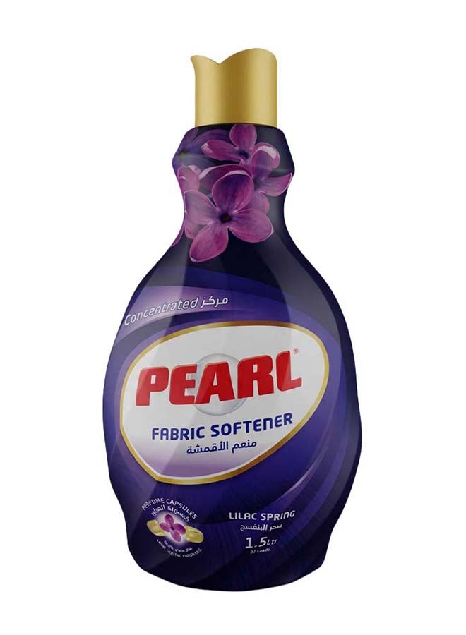 Pearl Fabric Softener Concentrate 1.5L Lilac Spring Perfume Capsules Long Lasting Fragrance Laundry Conditioner 1.5 L - Image 1