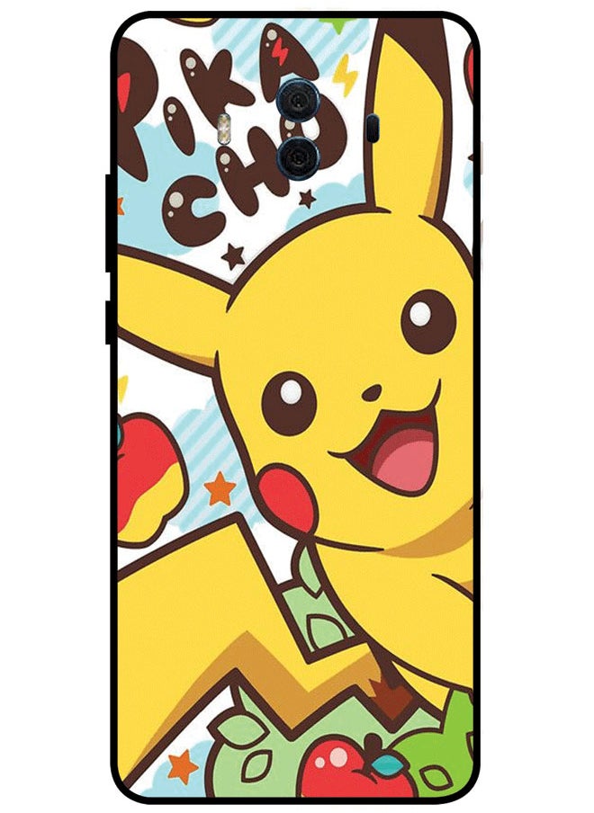 EYE CATCH Protective Case Cover For Huawei Mate 10 Happy Pikachu Multicolor  - Image 1