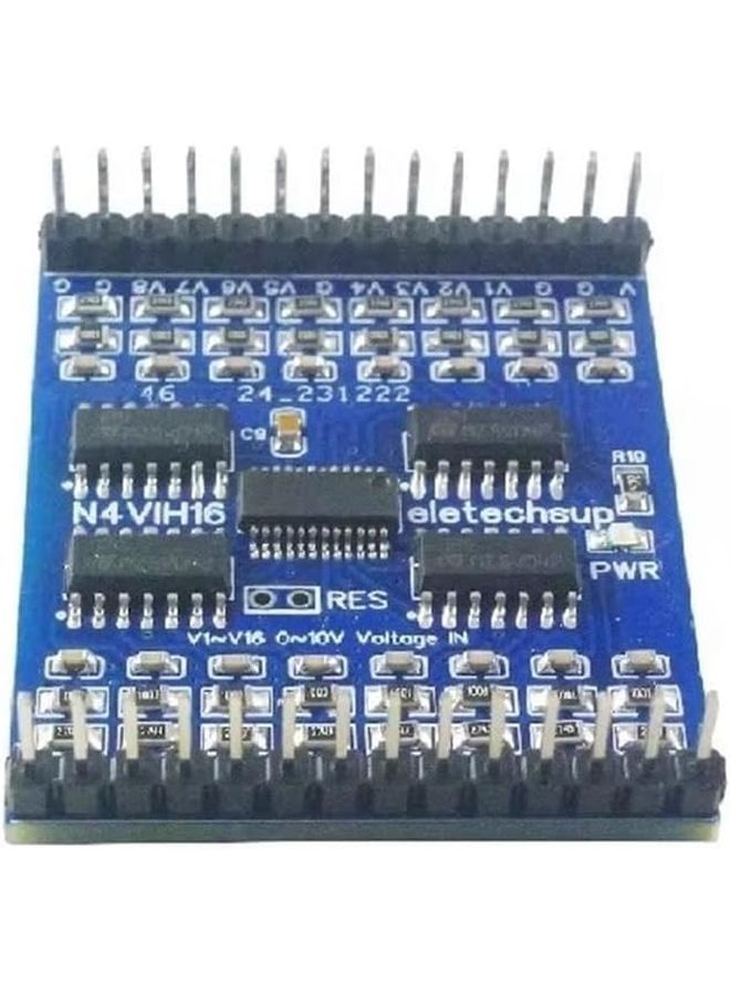 16AI RS485 Modbus RTU ADC Module 0 5V 0 10V 4 20mA Analog Input DC 5V 12V 24V - Image 2