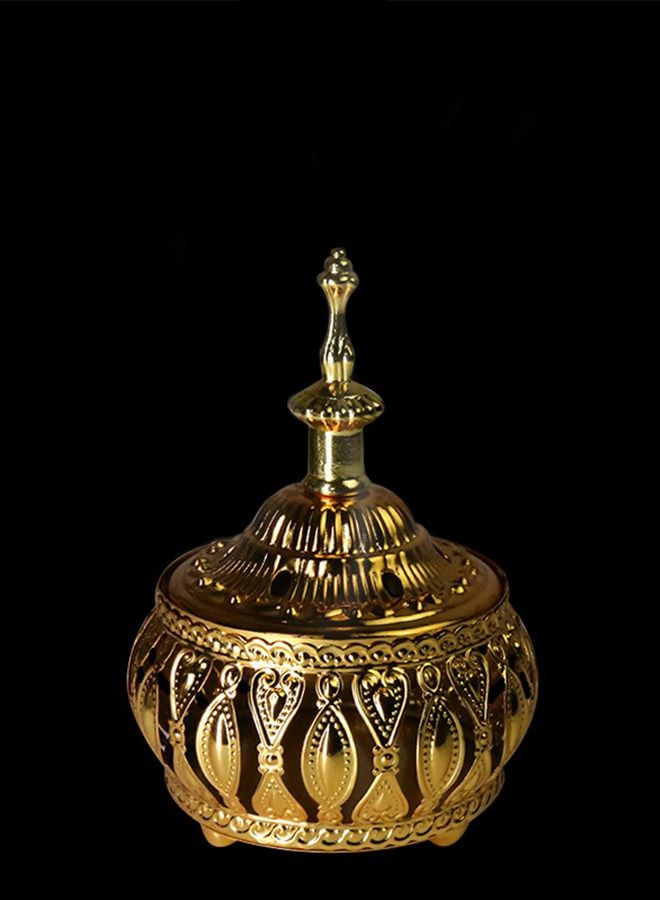 Haidue Arabian Style Metal Incense Burner with 100g Aloes  - Image 3