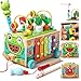 JAUNTY Toddler Wooden Montessori Toy for 1 2 3 Year Old Toys Educational Stem Toy for Baby Boys Girls 18 Months Preschool Learning Fine Motor Skill First 1st Birthday Gifts for Kids Girl Boy 13 - Image 2