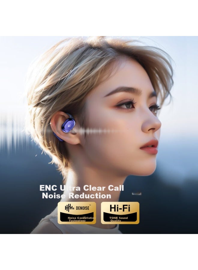 Shinecon Maserati Collaboration Edition, Maserati 101 Maserati Wireless Bluetooth Headphones, Ear-hook Open-style Bluetooth Headphones, Running Sports Noise-cancelling Earphones - Image 3