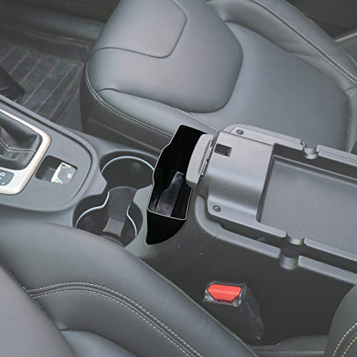 JeCar Center Console Organizer Tray Storage Tray Armrest Storage Organizer Accessories Compatible with Jeep Cherokee 2014-2019 - Image 5