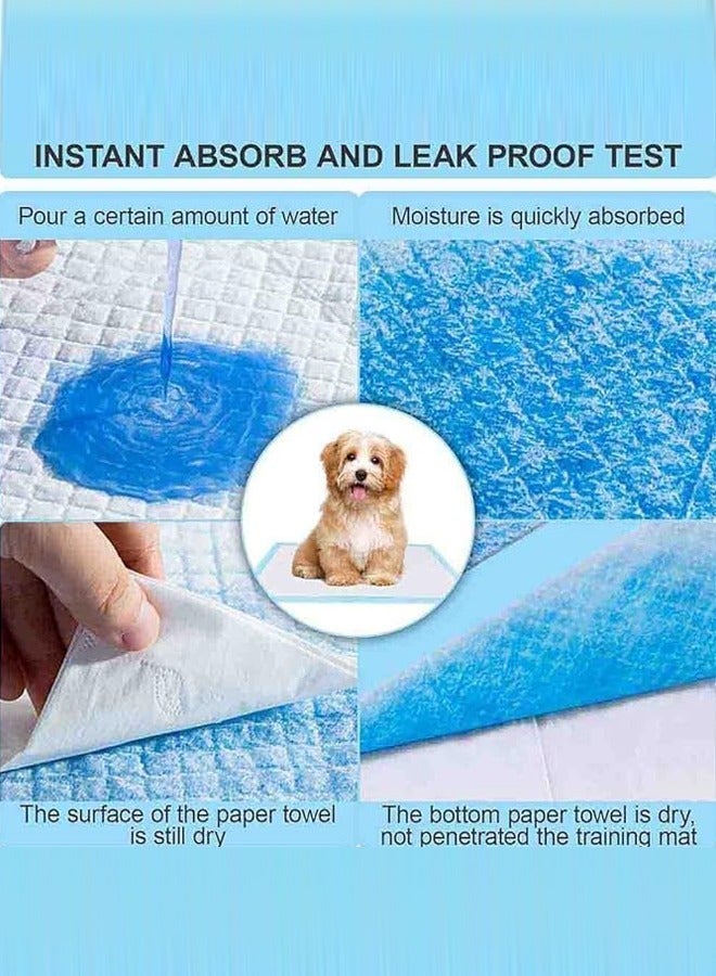 Pet Pads Pet Training Pads Disposable Absorbent Quick Drying Leak-Proof Pee Pads Puppies Potty Training Mats for Puppies Cats Rabbits L(60*60cm) - Image 4
