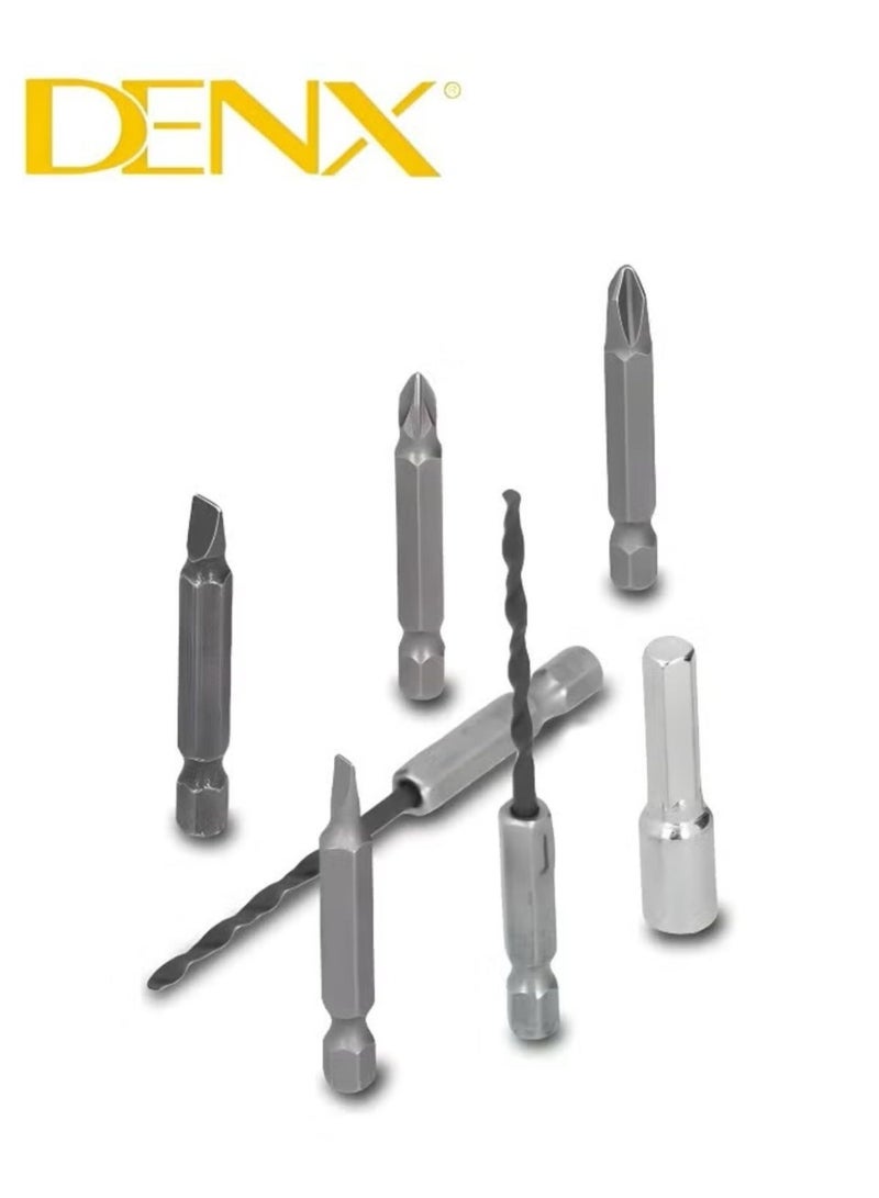 Denx Multi-purpose, battery-powered, portable cordless drill, black/red - Image 4