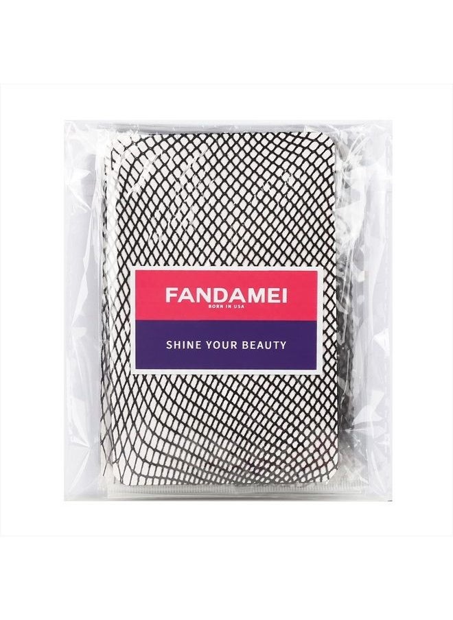 FANDAMEI - Wig Cap, FANDAMEI 4PCS Black Mesh Wig Cap Net, Closed End Hair Mesh Net Wig Caps, Liner Weaving Caps for Women, Men, Kids - Image 1
