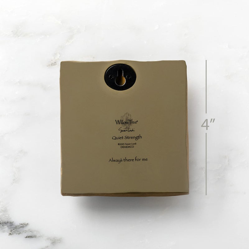 Willow Tree Quiet Strength  Always There for me  Expression of Friendship and Love Between Girls and Horses  Sculpted Hand-Painted Bas Relief Wall Plaque - Image 2