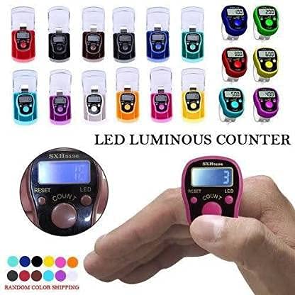 RARE-ZONE Manual Hand Finger Counting Machine, Digital Electronic Tally Counter for Various Counting Purpose Pack of 3 Multicolor - Image 4