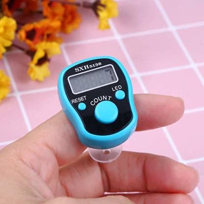 RARE-ZONE Manual Hand Finger Counting Machine, Digital Electronic Tally Counter for Various Counting Purpose Pack of 3 Multicolor - Image 2