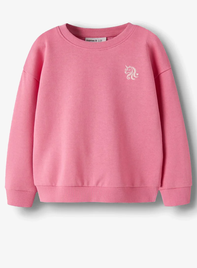NAME IT Kids Relaxed Fit Long Sleeve Sweatshirt