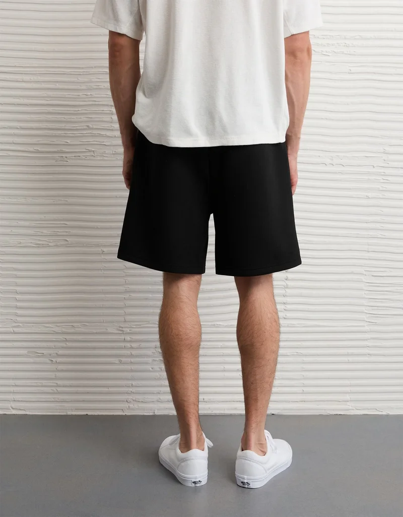 امريكان ايجل شورت من نسيج الفليس بشعار أمريكان إيجل 24/7