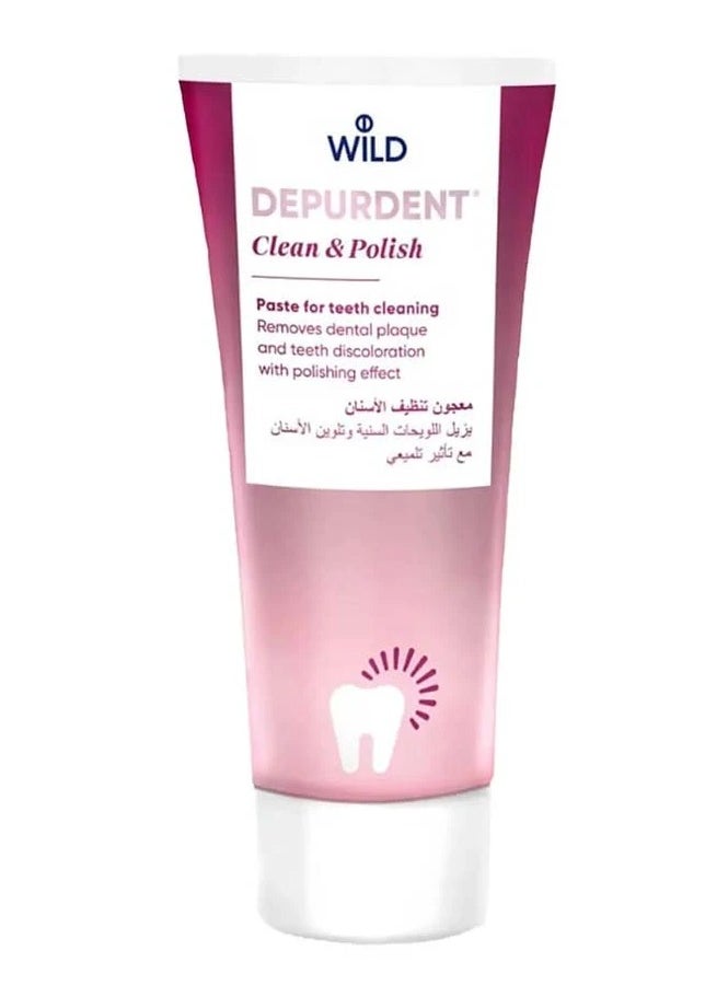 WILD - Depurdent - Clean & Polish Toothpaste - 75 ml - Image 1