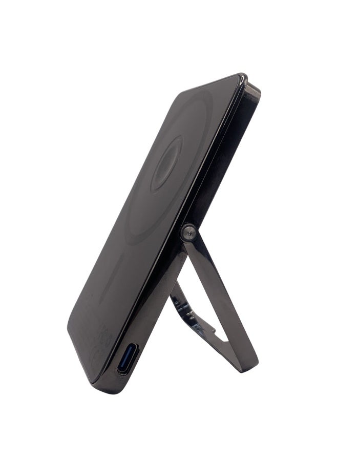 Lito Selling Electronics Responsibly - Lito - 5 in 1 Magnetic Power Bank with  15W, 5000mAh - Capacity for iPhone, Headphones, and Apple Watch - Wireless charginging - Model LP03  - Dubai, UAE - Image 3