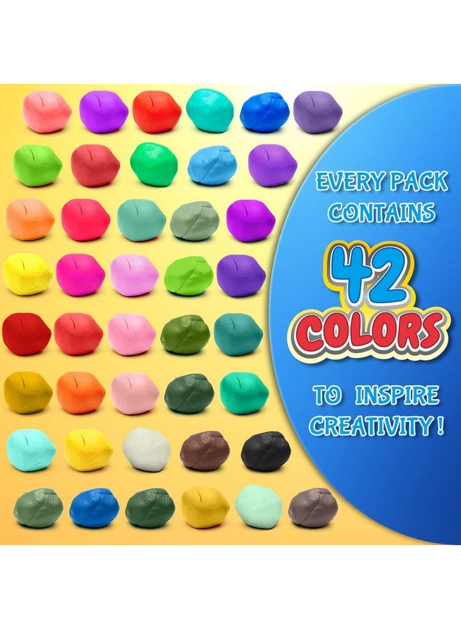 ESSENSON Air Dry Clay 42 Colors, Modeling Clay for Kids, DIY Molding Magic Clay for with Tools, Toys Gifts for Age 3 4 5 6 7 8+ Years Old Boys Girls Kids - Image 2