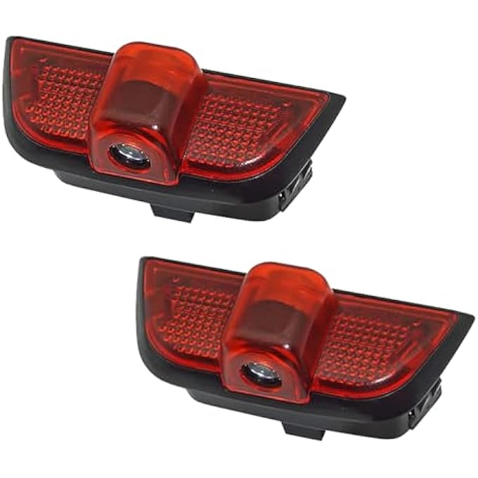 Taruimoo Car Door Logo LightsCar Door Led Logo Projector Welcome Lamp Door Light Puddle Light 2Piece Fits For C Class W204 20082014 - Image 1
