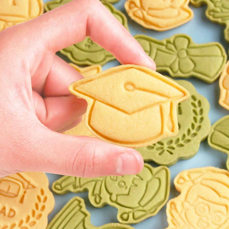 16pcs Graduation Theme Cookie Cutters Baking Mould DIY Baking Mold Kitchen Molds - Image 4