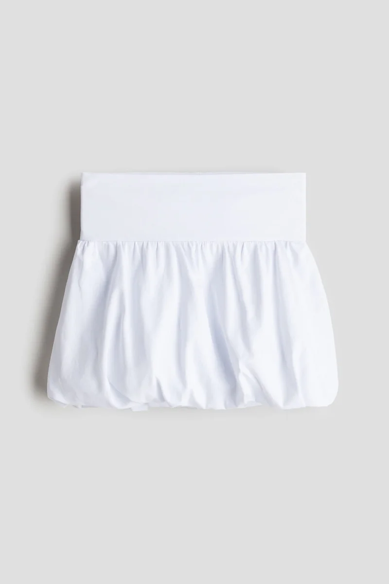 H&M Bubble-Hem Skirt