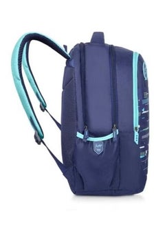 Skybags Skybags Squad TROOP 02 30L Casual Backpack with Free Water Bottle – Indigo | 3 Compartments, File Sleeve & Keyholder Organizer | Unisex School, Travel & Hiking Bage  - Image 4