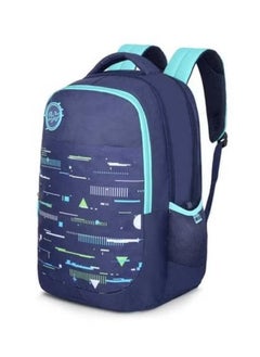 Skybags Skybags Squad TROOP 02 30L Casual Backpack with Free Water Bottle – Indigo | 3 Compartments, File Sleeve & Keyholder Organizer | Unisex School, Travel & Hiking Bage  - Image 3