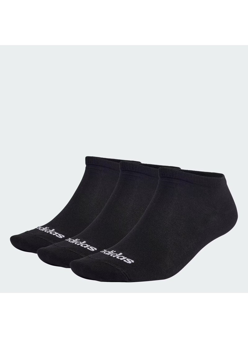 Thin Linear Low-Cut Socks 3 Pairs