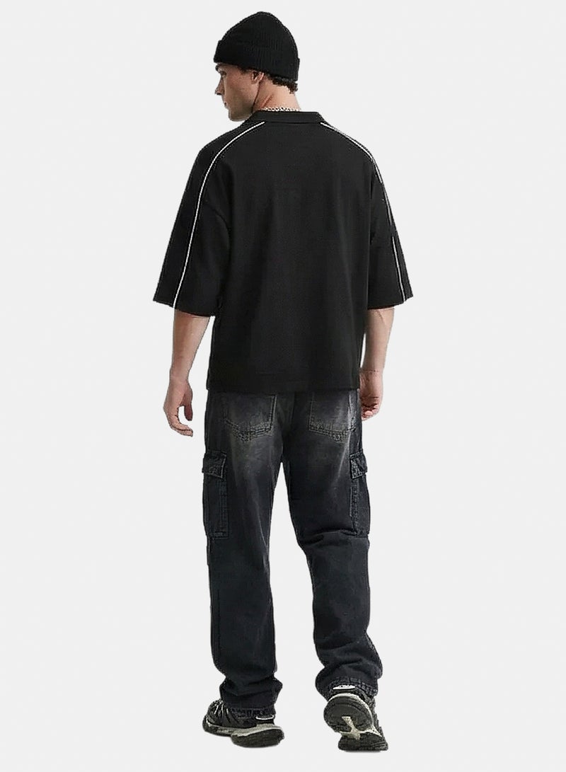 Ravin Men'S Avant Gardae Oversized Piquet Polo Sport Luxe Edition - Image 4