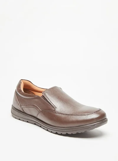 Le Confort Men Textured Slip-On Loafers
