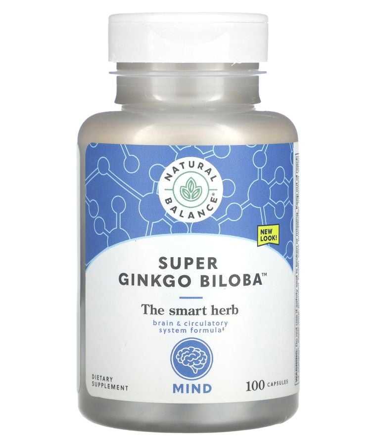 Super Ginkgo Biloba 100 Capsules