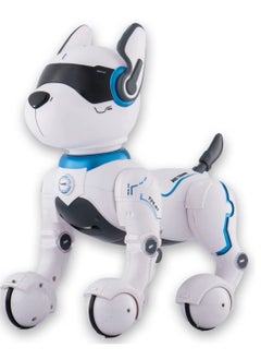Remote Control Robot Dog Toy with Touch Function and Voice Control Rc Dog Robots Toys for Kids 3 - 10 Year Old and up Smart and Dancing Robot Toy Imitates Animals Mini Pet Dog Robot