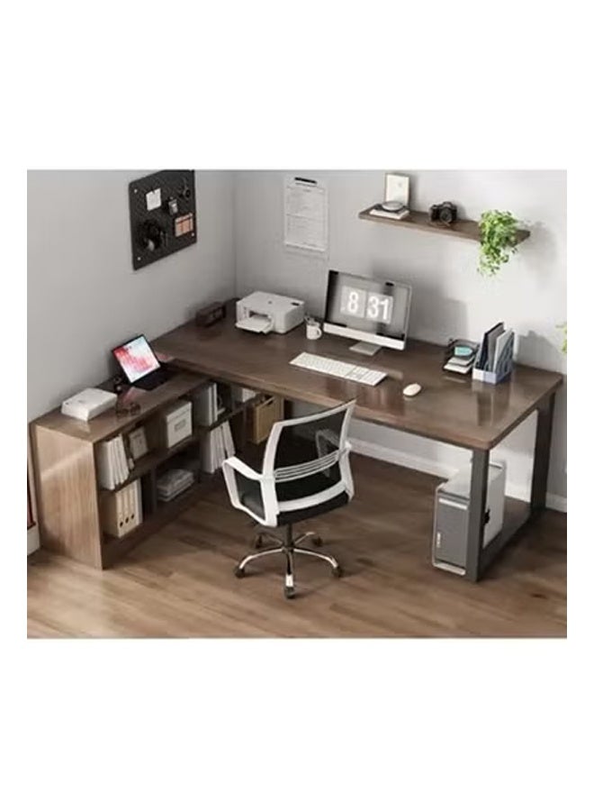 كيكي طاولة كمبيوتر وطاولة متعددة الوظائف للمكتب المنزلي 120*120*75 سم - Image 4