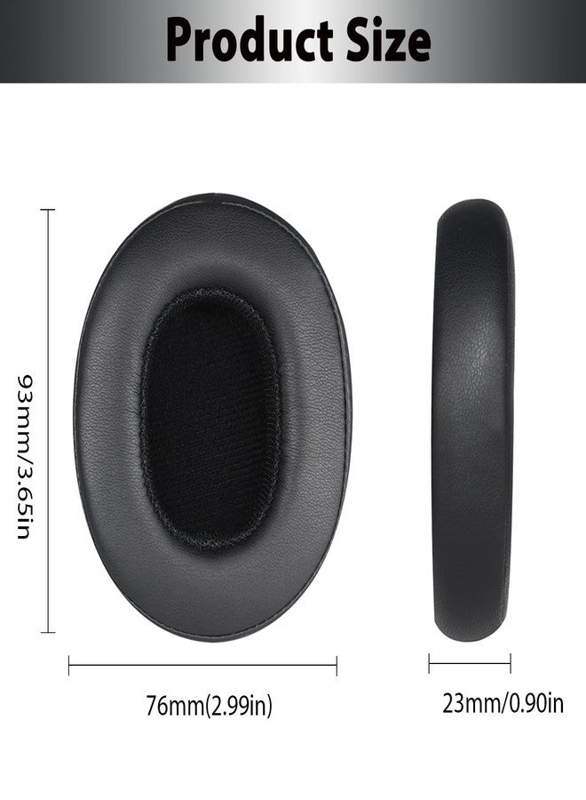 Adhiper Crusher Evo Replacement Ear Pads - Compatible with Skullcandy Crusher Wireless/ANC/Evo/360 & Hesh ANC/Evo/3 & Venue ANC Headphones (Black) - Image 5