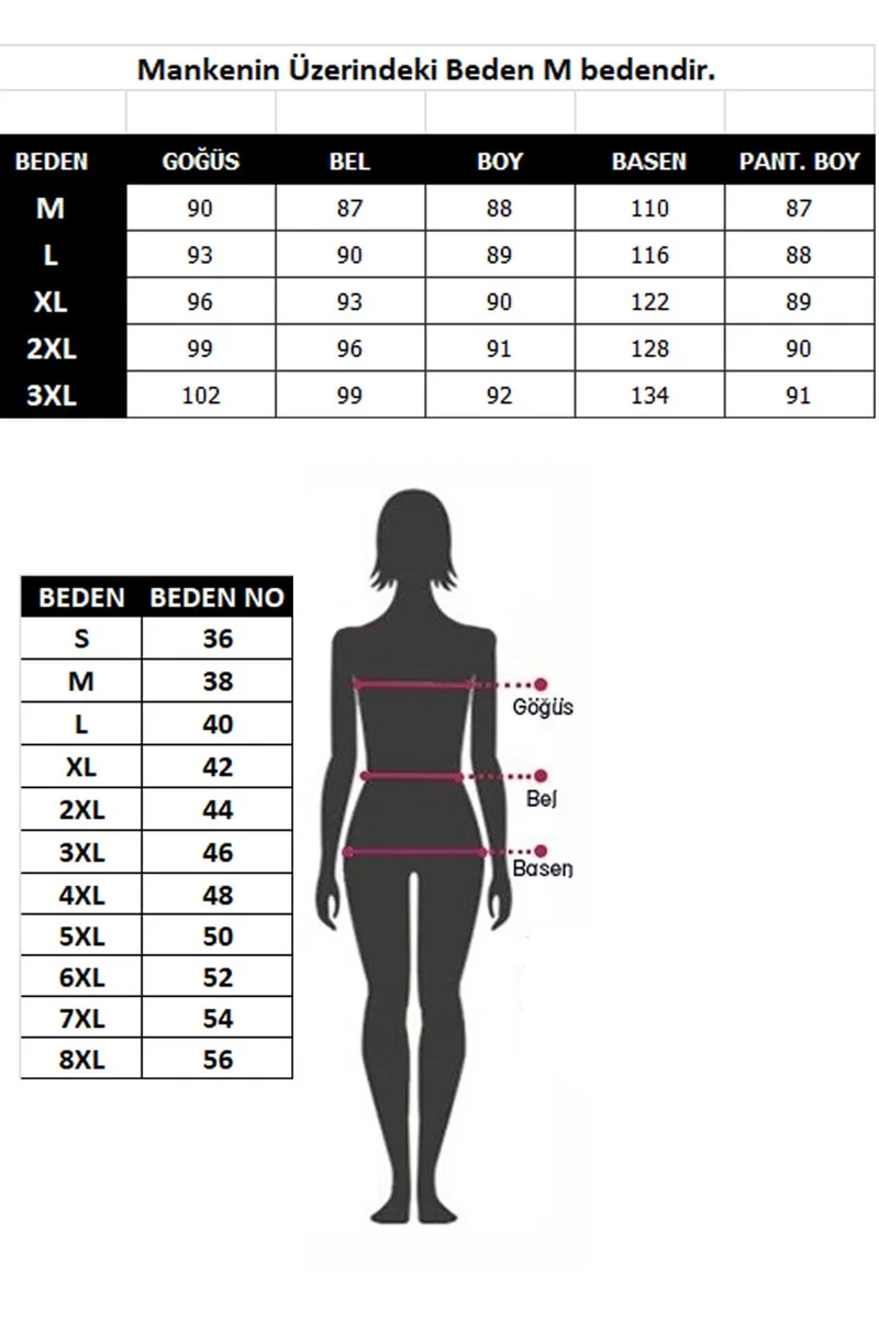اكبينيز Full Hijab Digital Patterned Swimsuit 31039