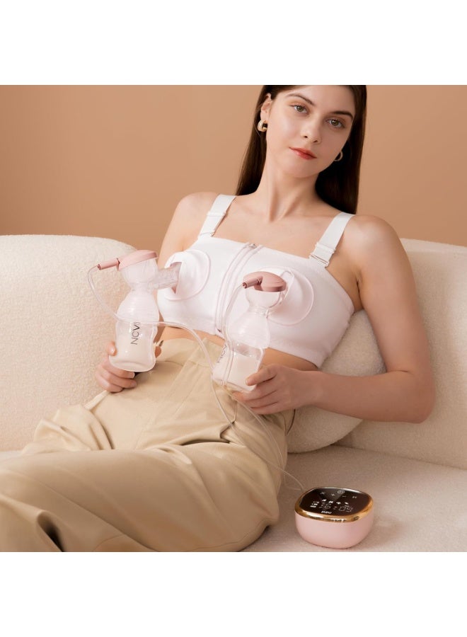 NCVI Portable Electric Breast Pump | BPA-Free, Double & Single Pump Modes, Rechargeable, Quiet & Lightweight Breastfeeding Pump - Image 3